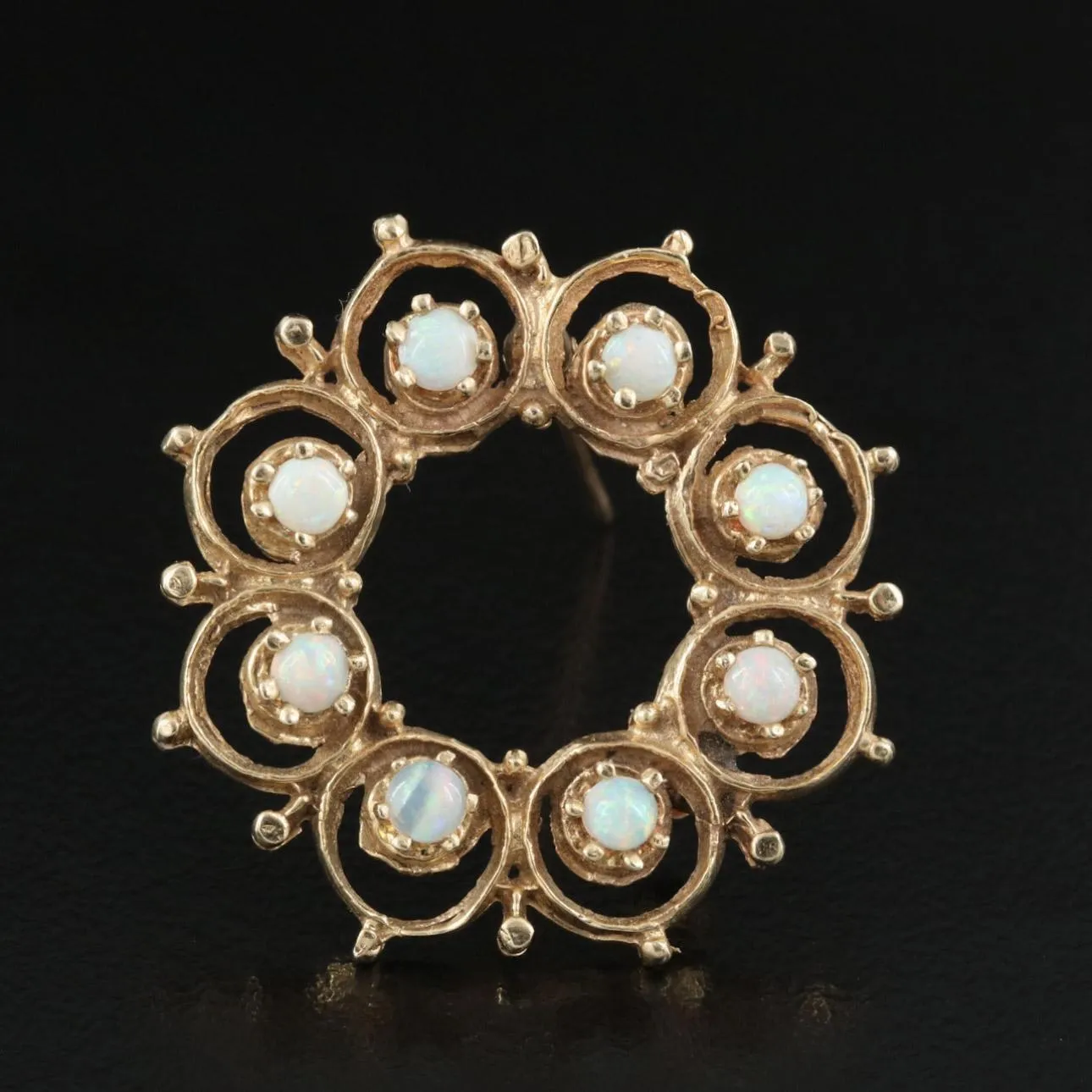 14K Opal Brooch - P-923CPT-N