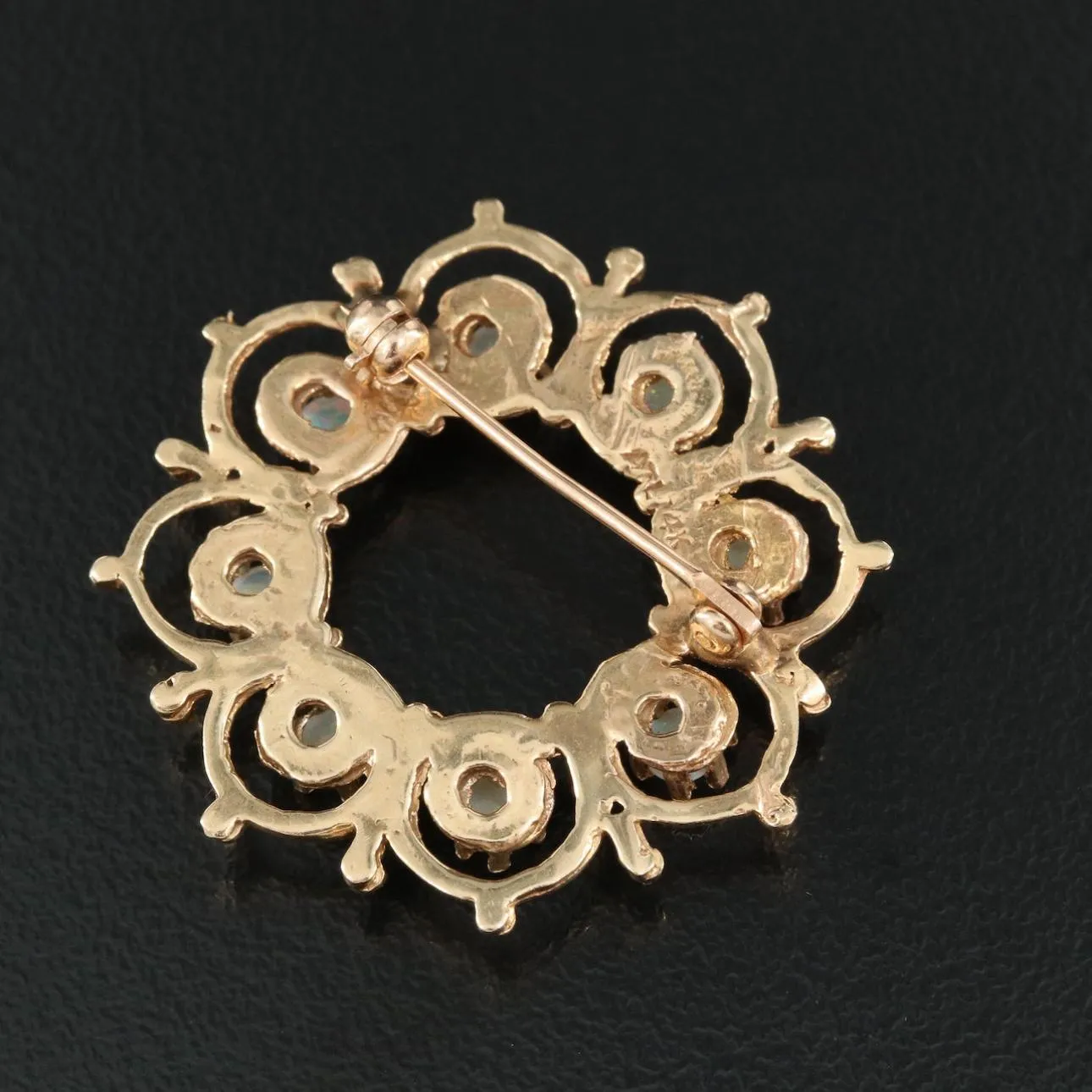 14K Opal Brooch - P-923CPT-N