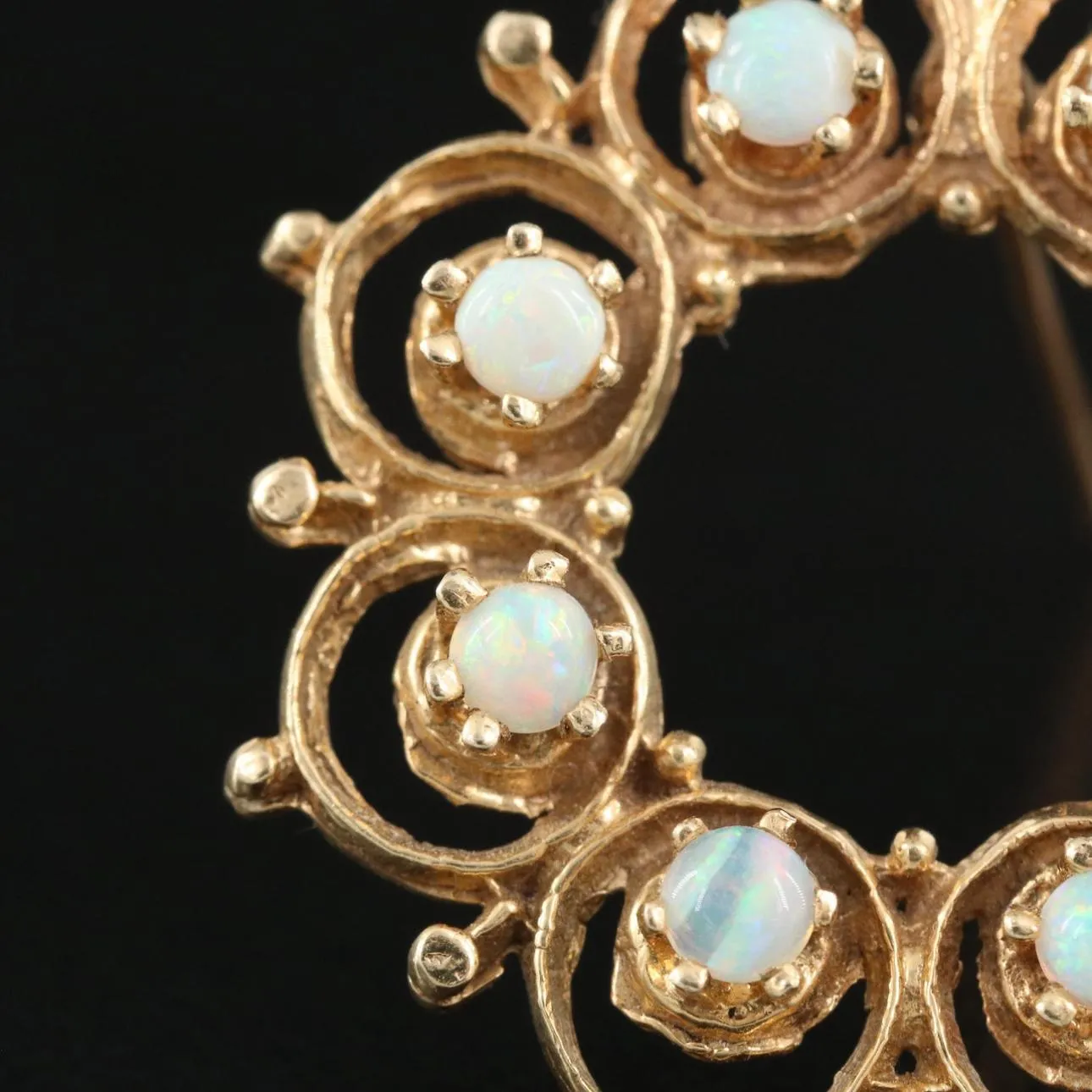 14K Opal Brooch - P-923CPT-N