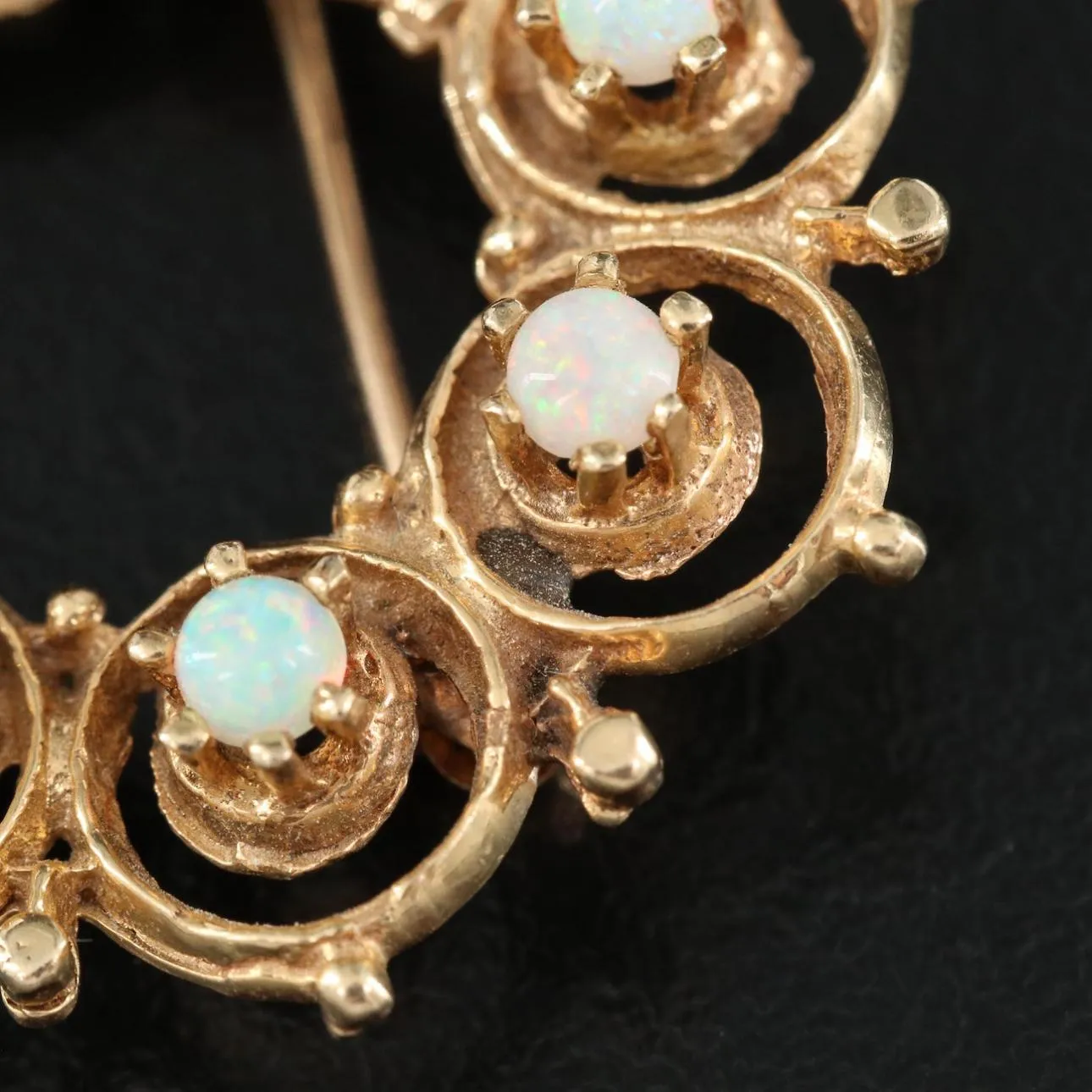 14K Opal Brooch - P-923CPT-N