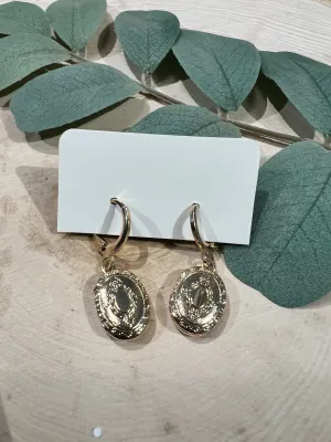 Locket Earrings
