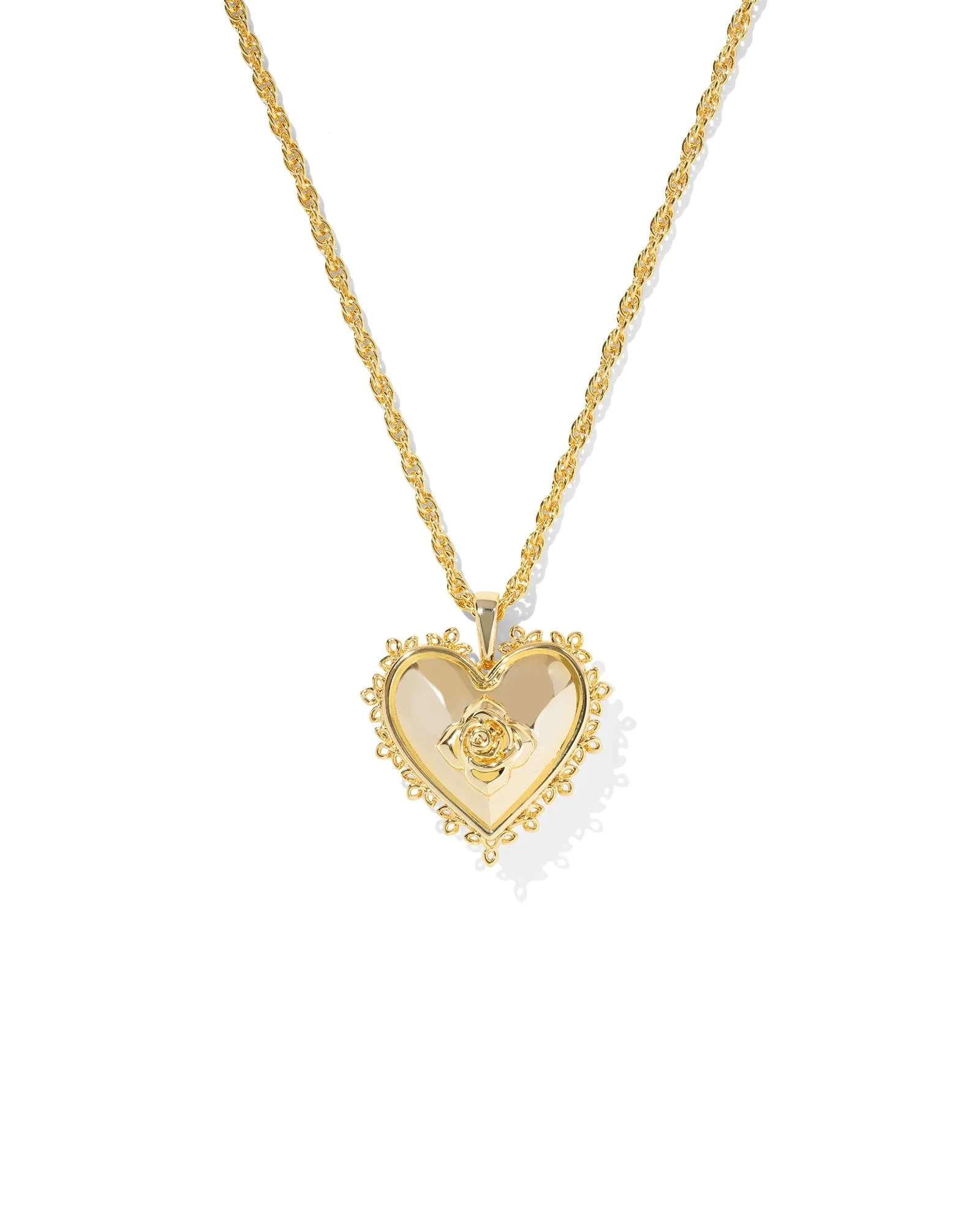 Mallory Rose Locket Gold