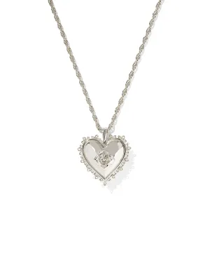 Mallory Rose Locket Silver