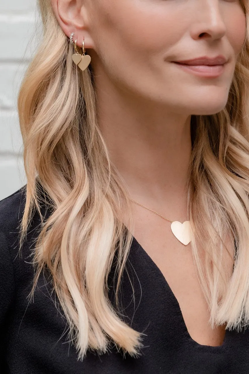 MS X SRJ Heart Earrings