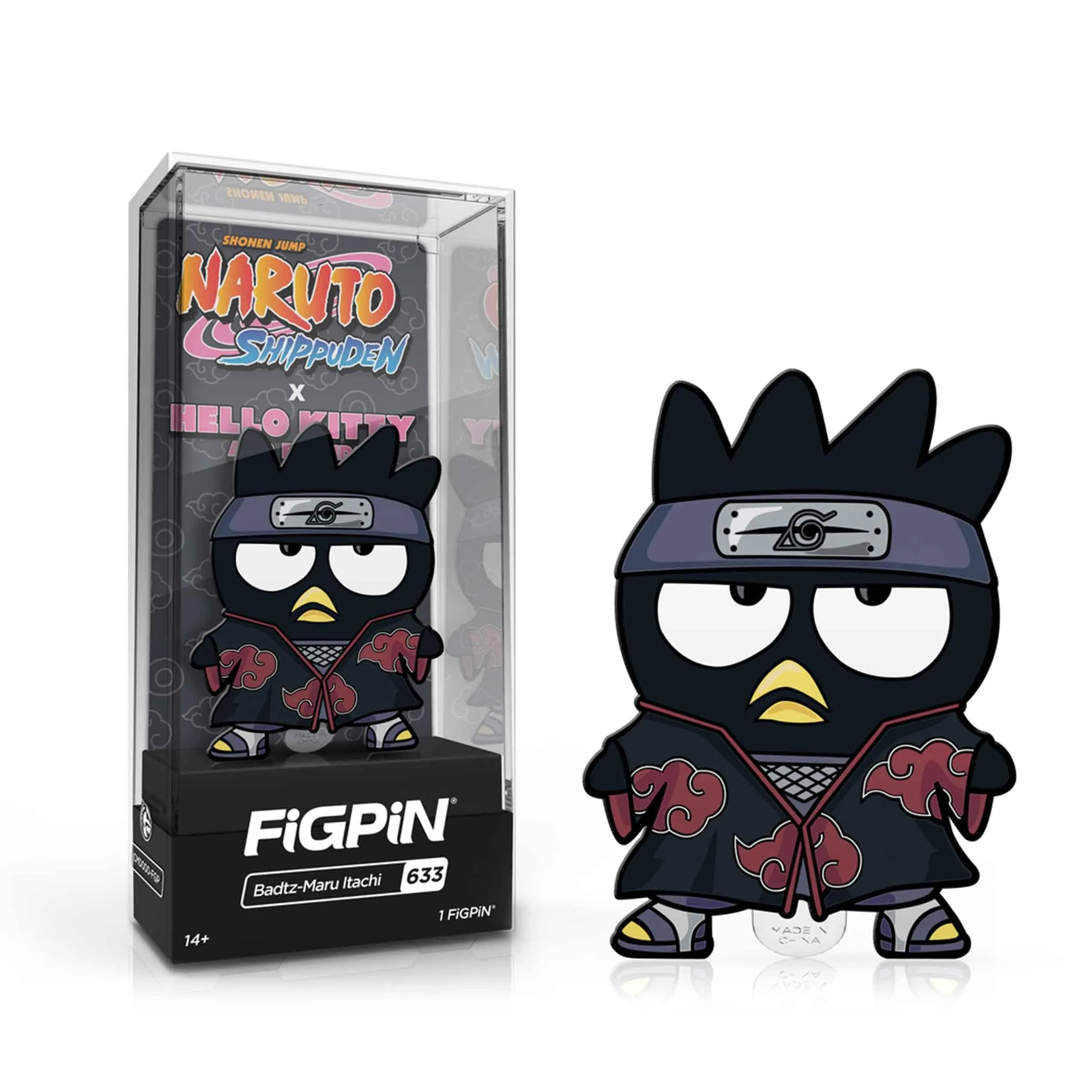 Naruto Shippuden x Hello Kitty and Friends FiGPiN Collection Bundle