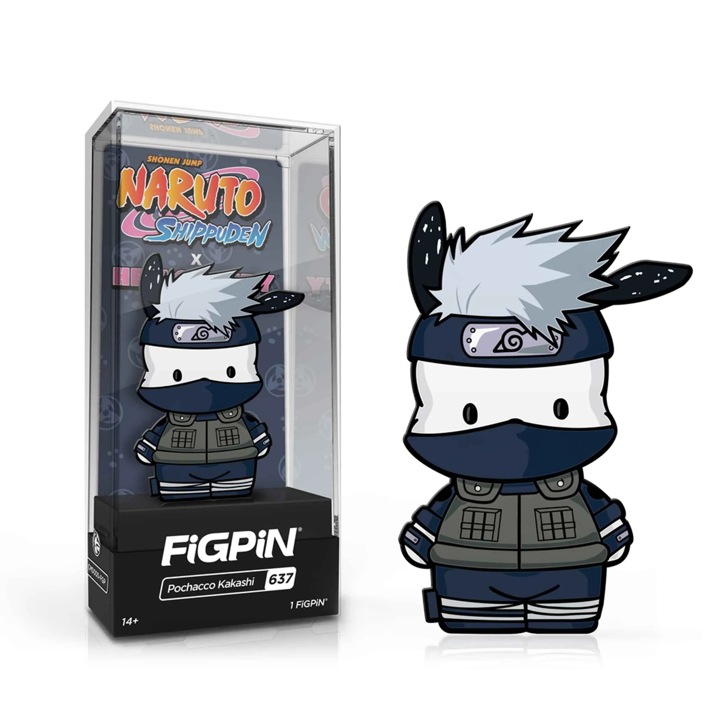 Naruto Shippuden x Hello Kitty and Friends FiGPiN Collection Bundle