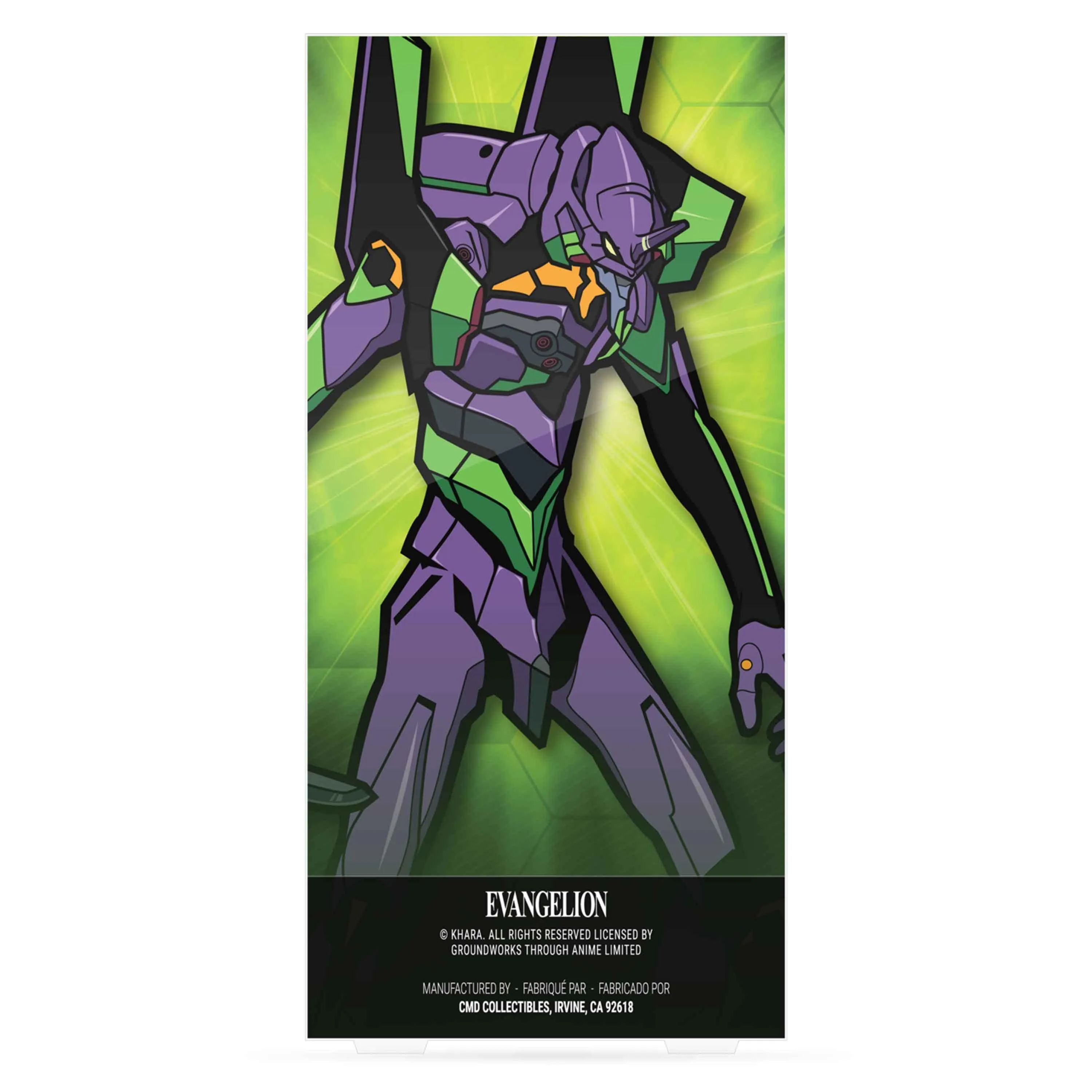 Neon Genesis Evangelion EVA Unit 01 FiGPiN XL #X35 | Classic Enamel Pin