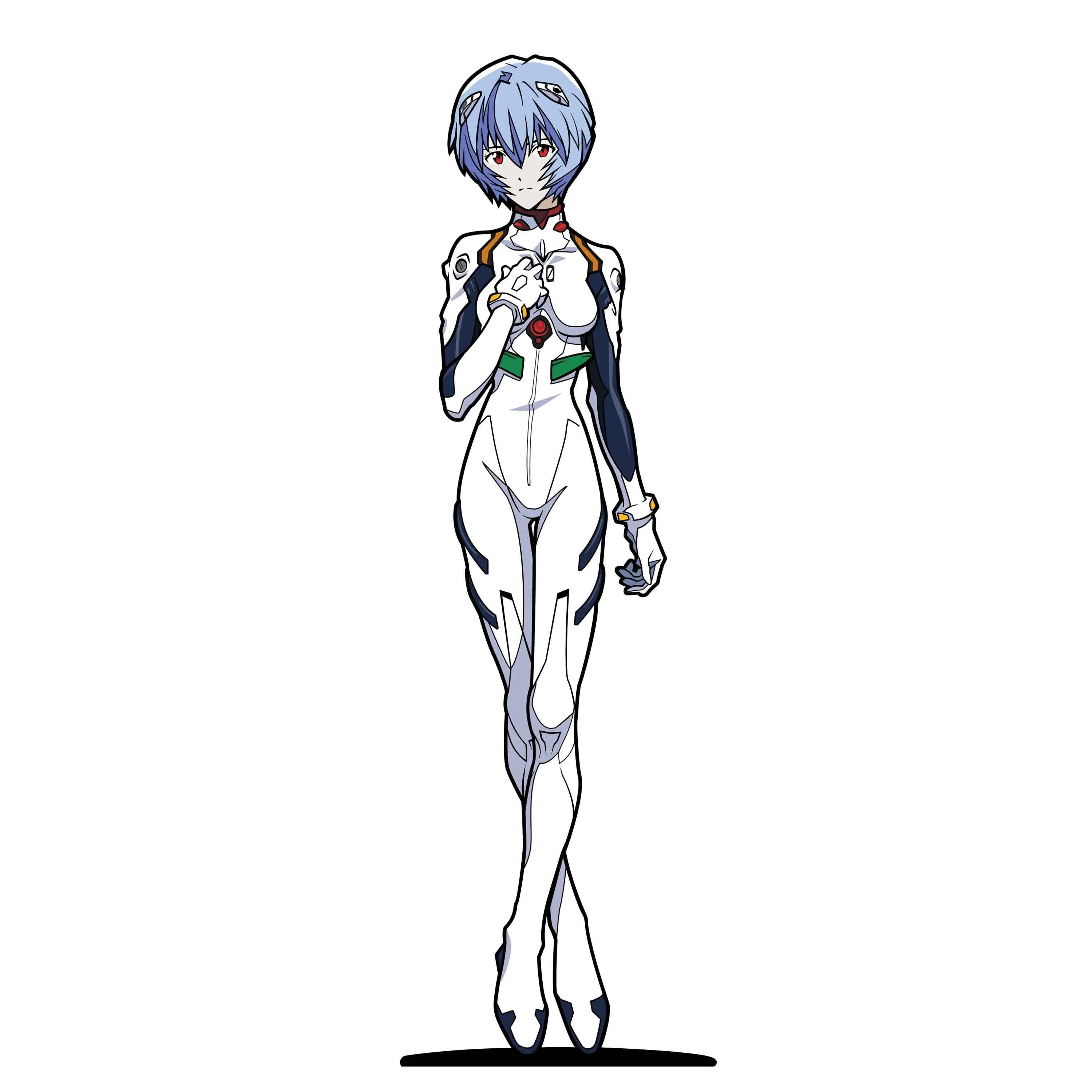 Neon Genesis Evangelion Rei Ayanami FiGPiN #451 |Classic Enamel Pin