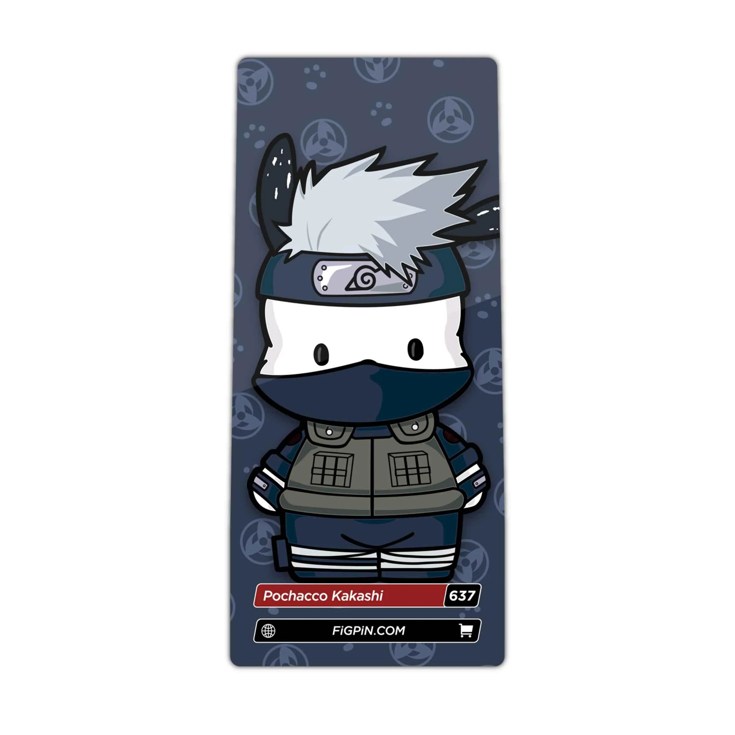 Pochacco Kakashi FiGPiN #637 Classic Enamel Pin