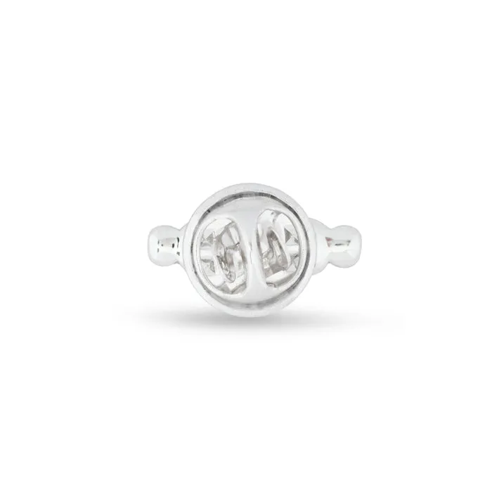 Poppy Enamel Bar Pin