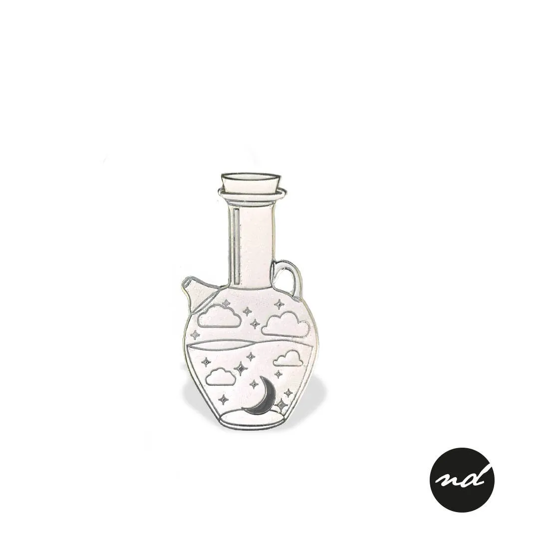 The Magical Ibrik Enamel Pin by Nashou Dearz